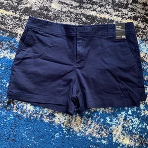 Blue Twill Shorts Size 10